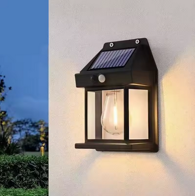 Lampe Solaire LED avec Détecteur de Mouvement