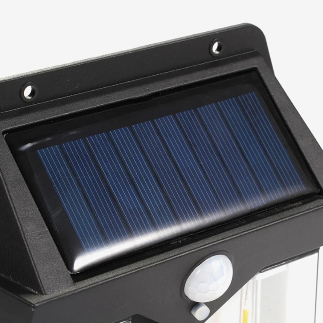 Lampe Solaire LED Extérieure à 2 Ampoules – Design HexaGuard™