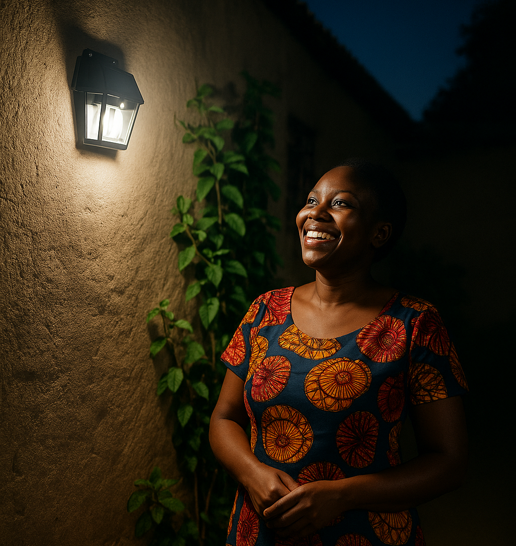 Lampe Solaire Murale Double Ampoules LED – Éclairez votre maison, sans électricité !