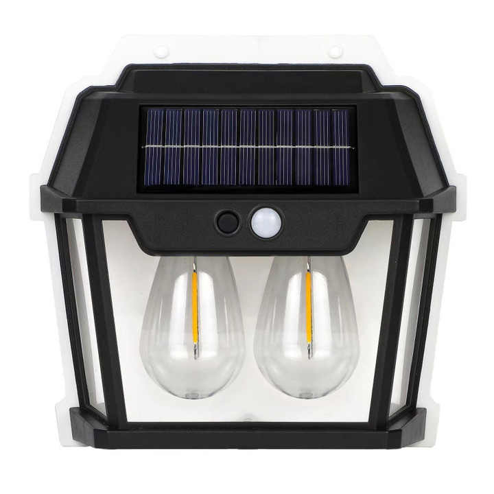 Lampe Solaire Murale Double Ampoules LED – Éclairez votre maison, sans électricité !