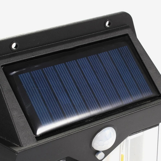 Lampe Solaire LED Extérieure à 2 Ampoules – Design HexaGuard™