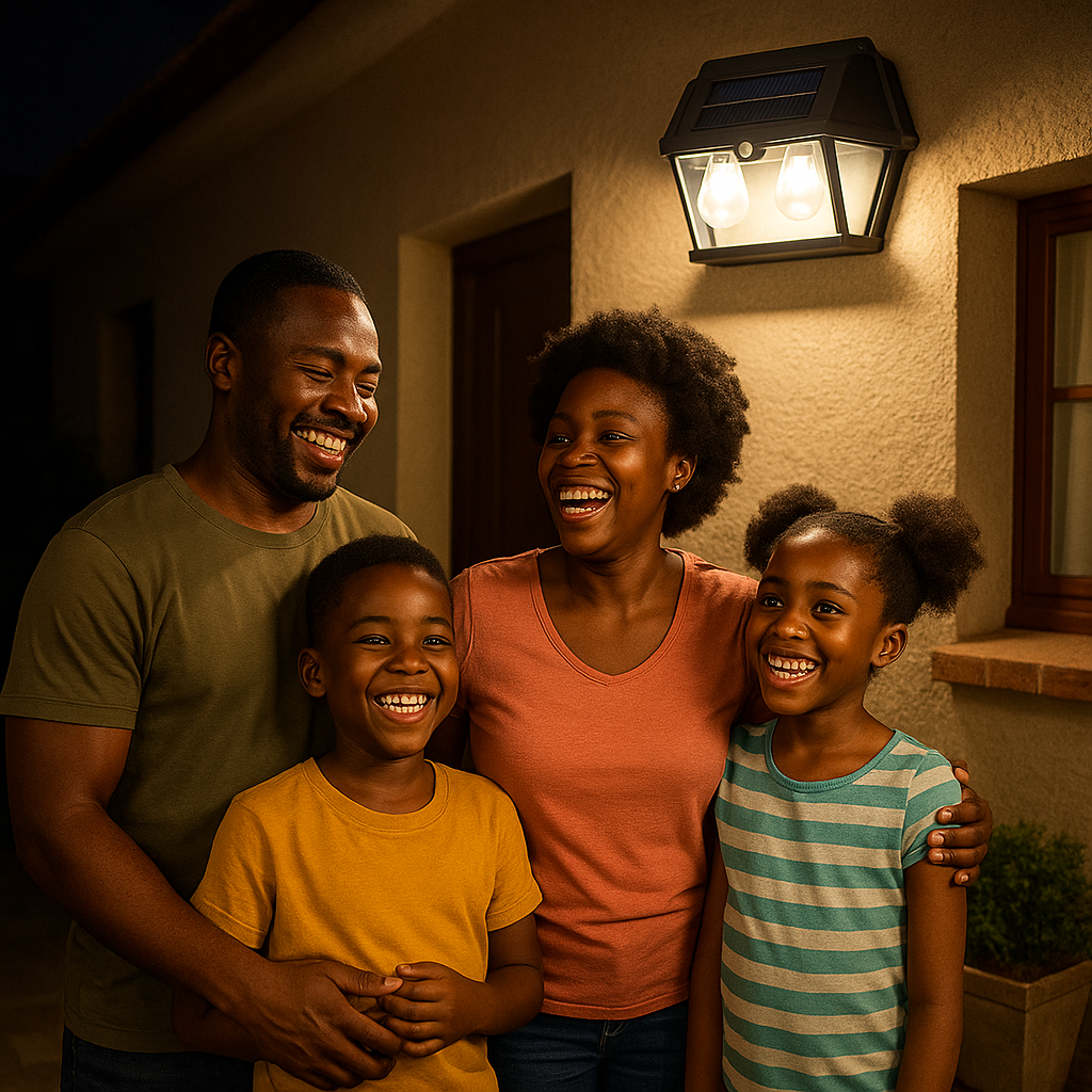 Lampe Solaire Murale Double Ampoules LED – Éclairez votre maison, sans électricité !